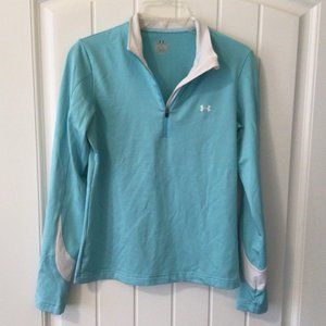 Under Armour 1/4 zip long sleeve pullover, L